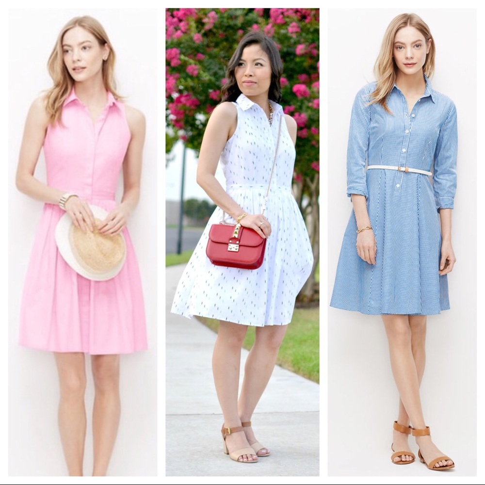 CLOSET CLOSING 8/1- 3 Ann Taylor Shirtdresses